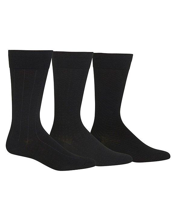Polo Ralph Lauren Combed Cotton Dress Socks- 3 Pack Product Image