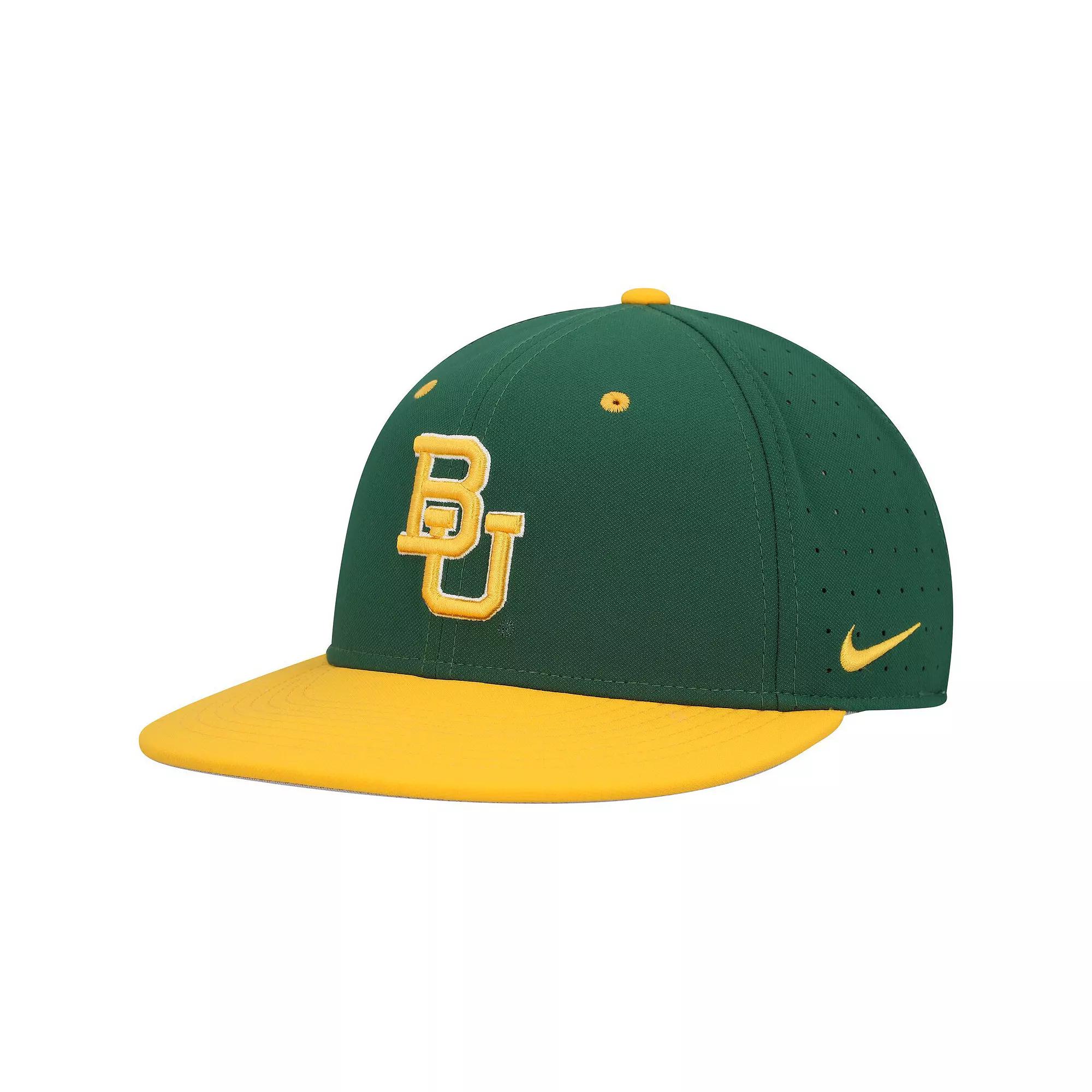 Men's Nike Green Baylor Bears Aero True Baseball Performance Fitted Hat, Size: 6 7/8, Bay Green Product Image