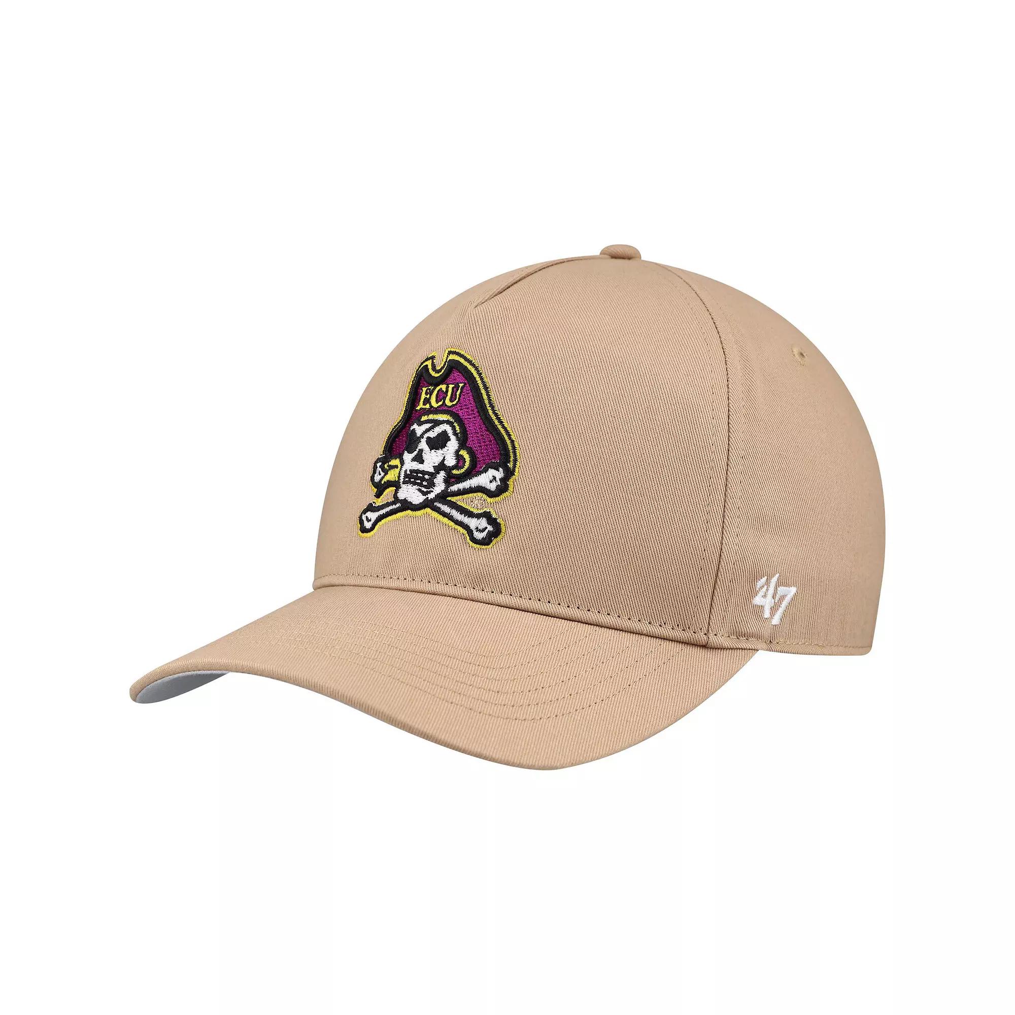 Men's '47 Khaki ECU Pirates Classic Hitch Adjustable Hat, Ecu Beig K Product Image