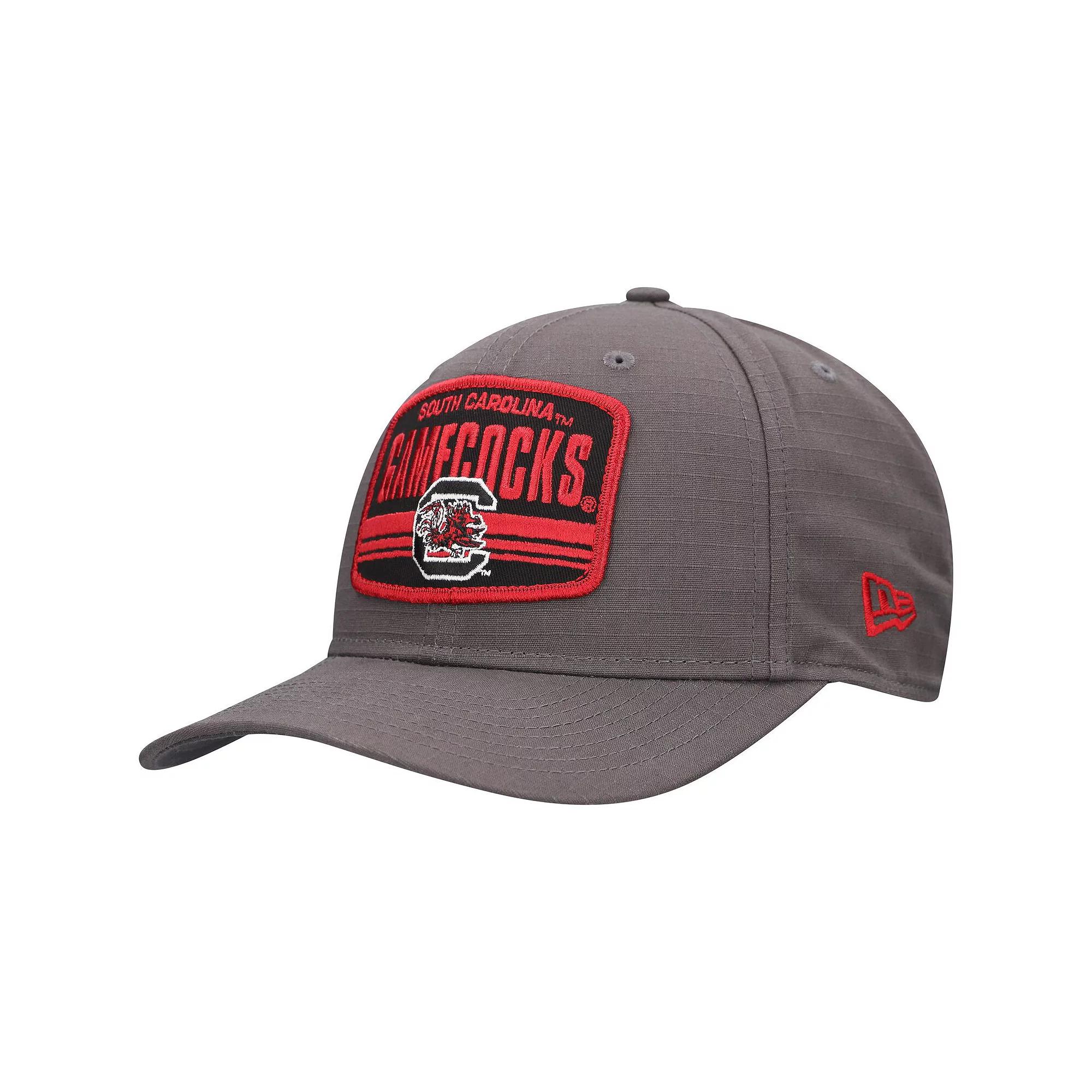 Men's New Era Charcoal South Carolina Gamecocks Team Elevated 9SEVENTY Stretch-Snap Adjustable Hat Product Image
