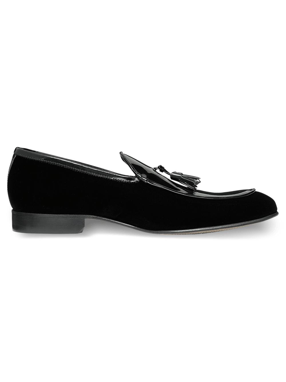 Vincent Tassel Loafer - Black Product Image