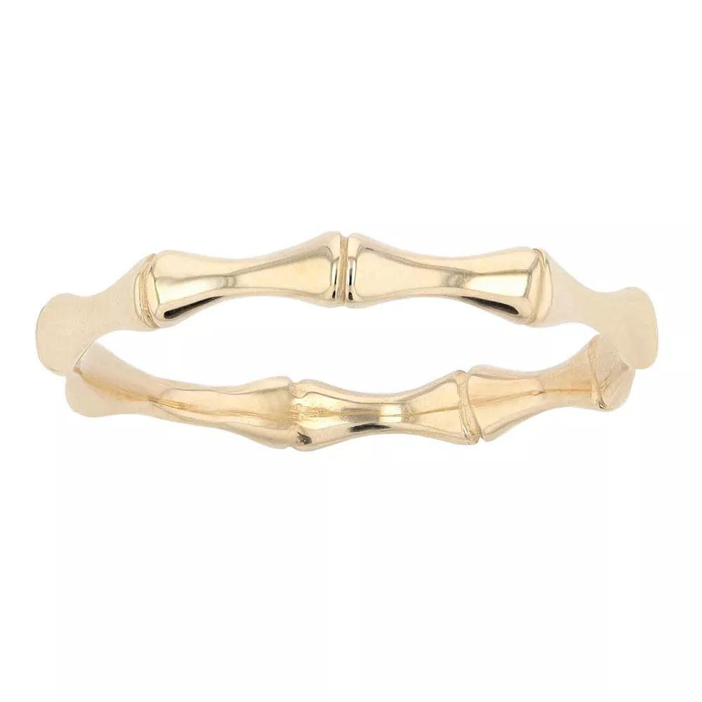 Au Naturale 14k Gold 2.5 mm Ring, Women's Product Image