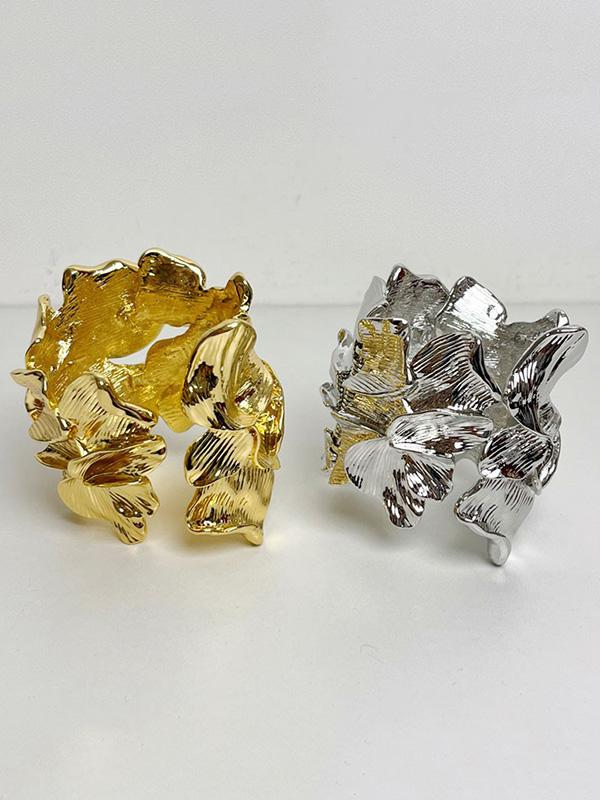 Geometric Pleated Solid Color Bracelet Accessories Product Image