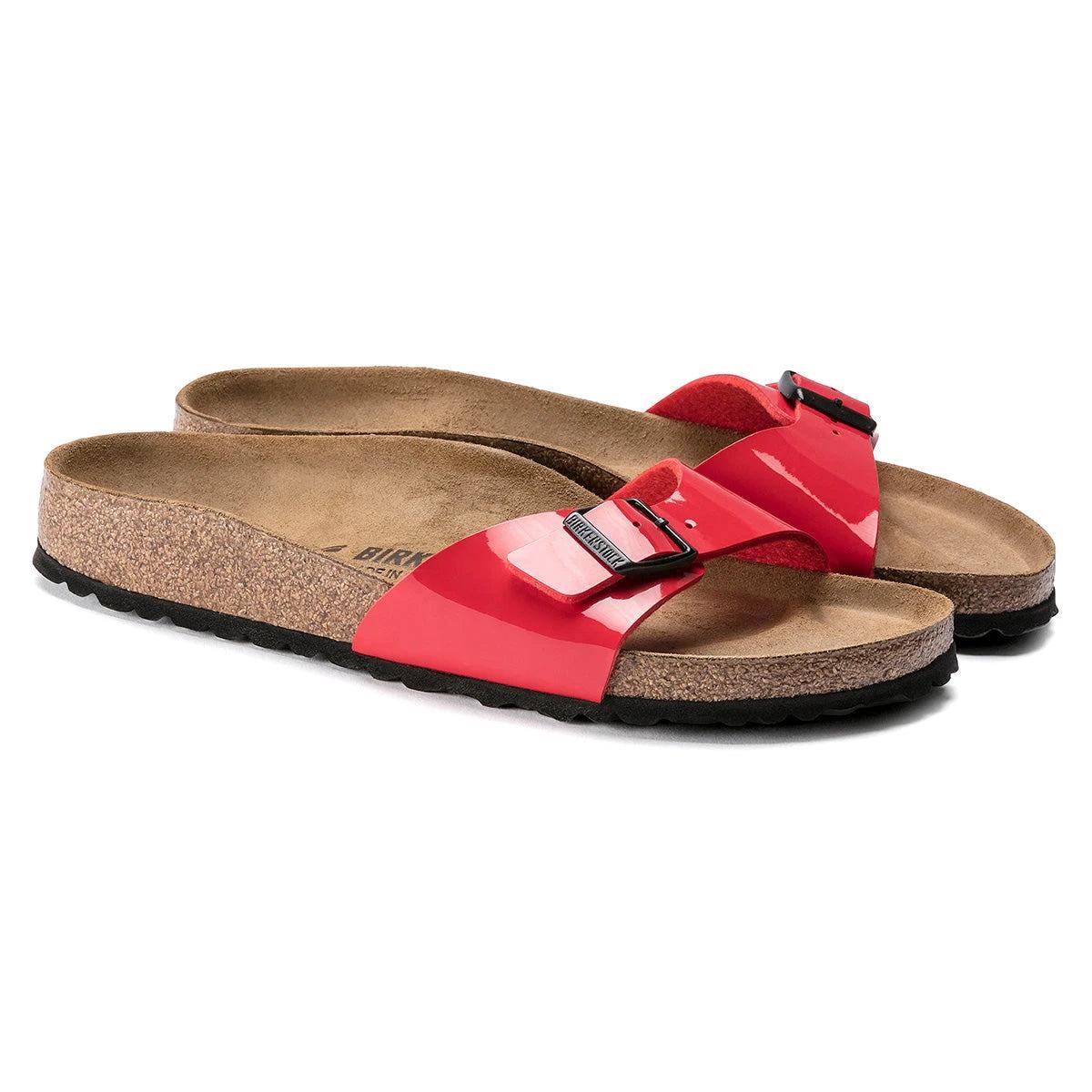Birkenstock Women's Madrid Patent Birko-Flor Patent Sandals Product Image