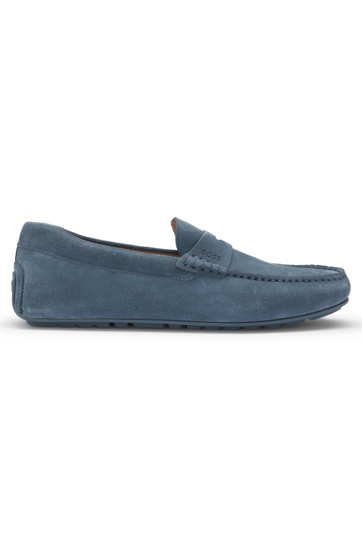 Penny-trim moccasins in suede Product Image