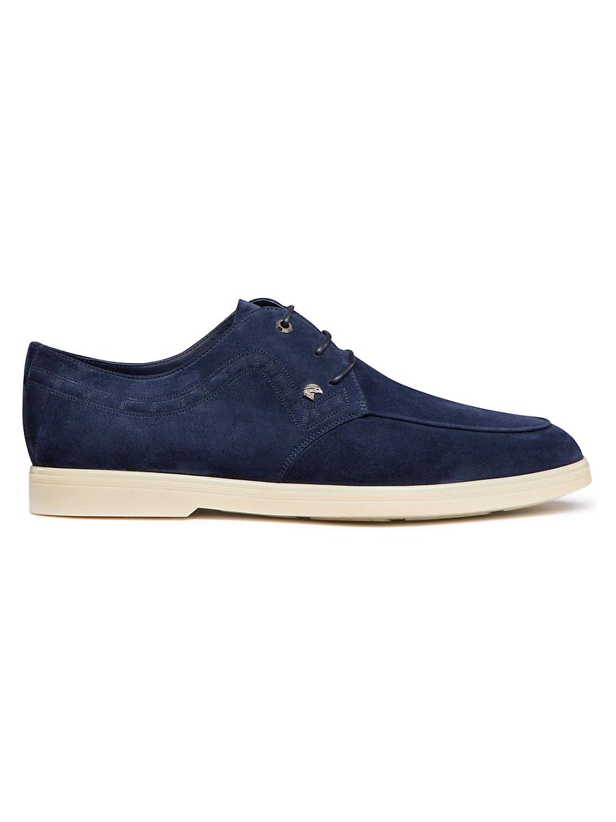 Mens Suede Lace-Up Shoes Product Image