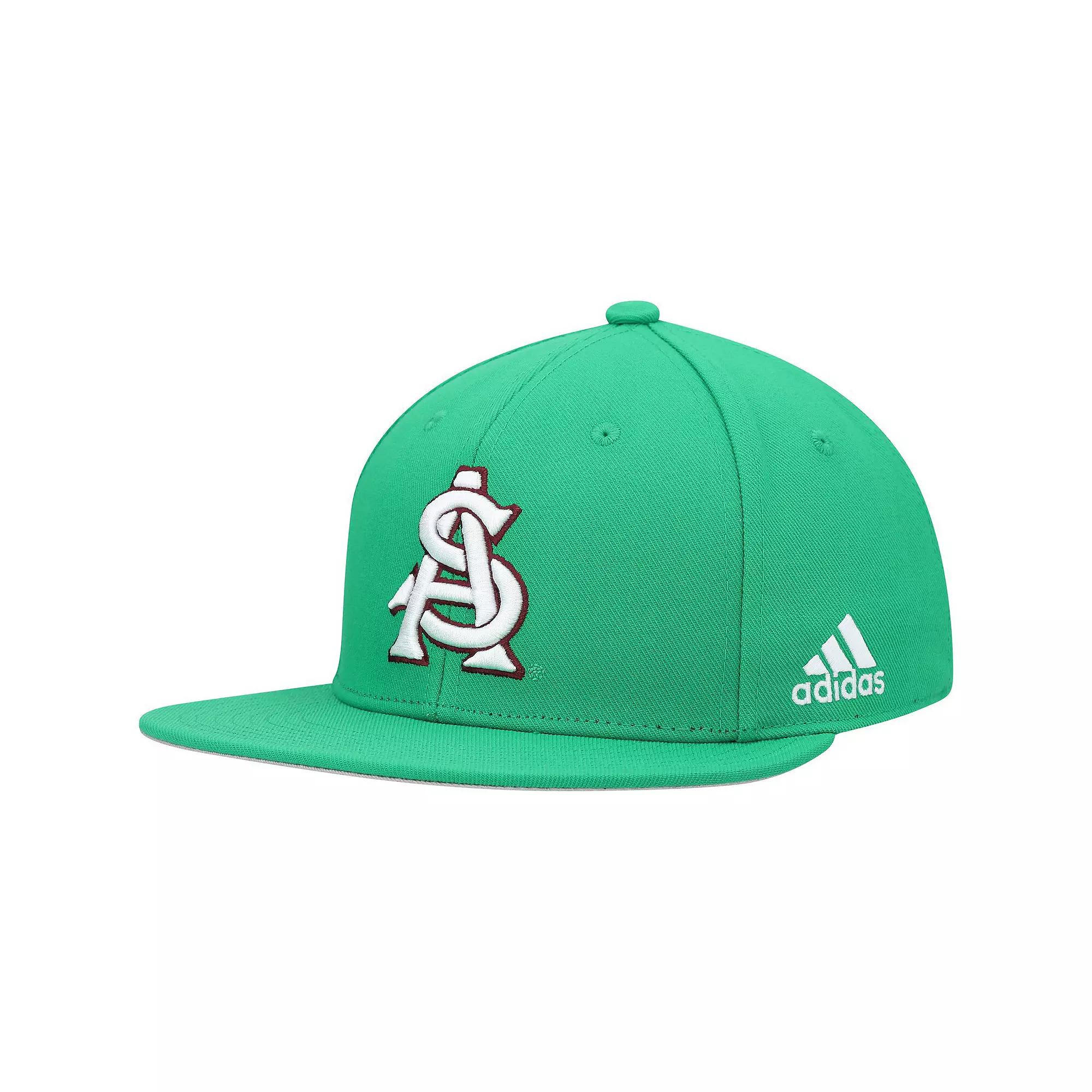 Men's adidas Green Arizona State Sun Devils On-Field Baseball Fitted Hat, Size: 7 Product Image