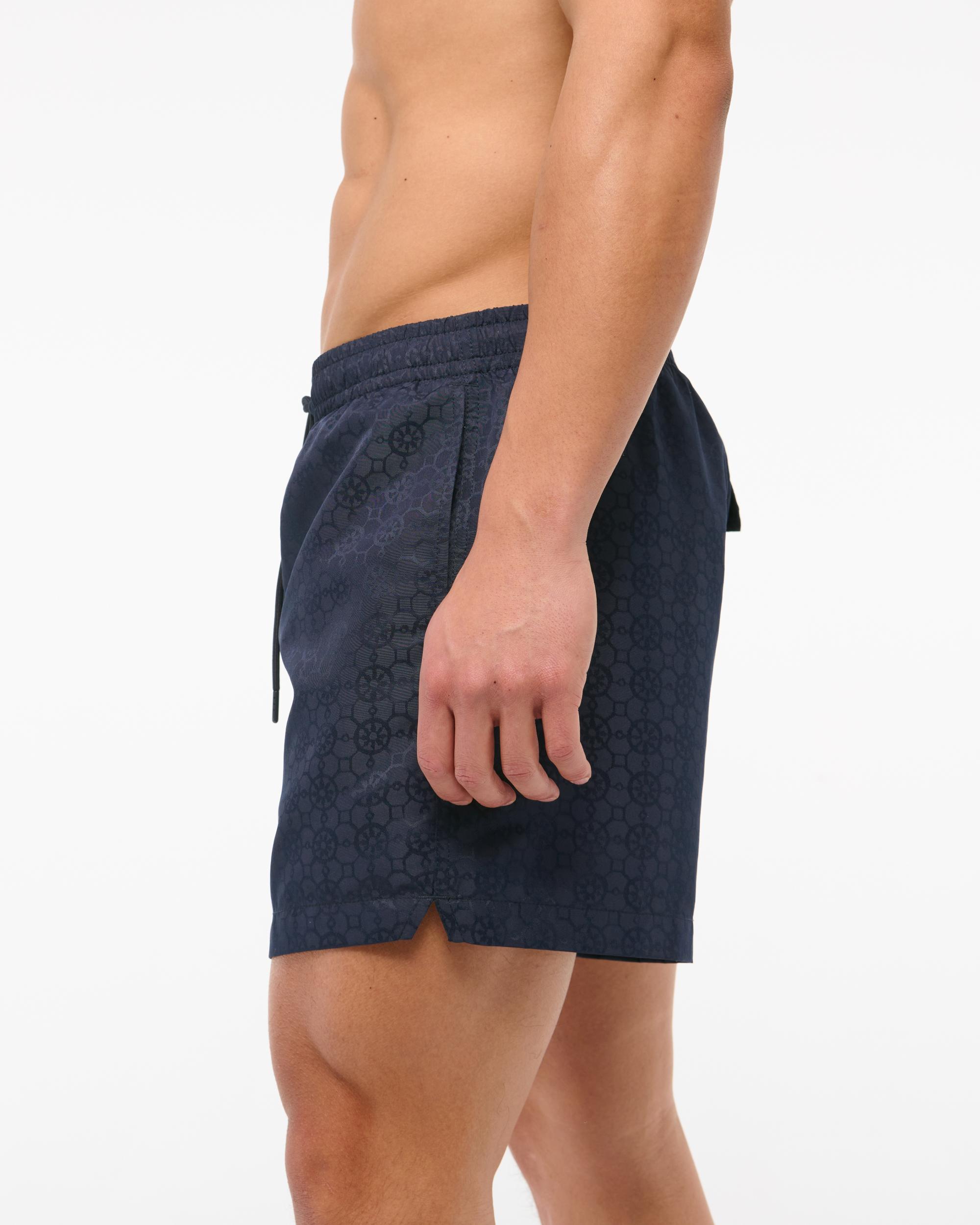 Pull-On Jacquard Swim Trunk Product Image