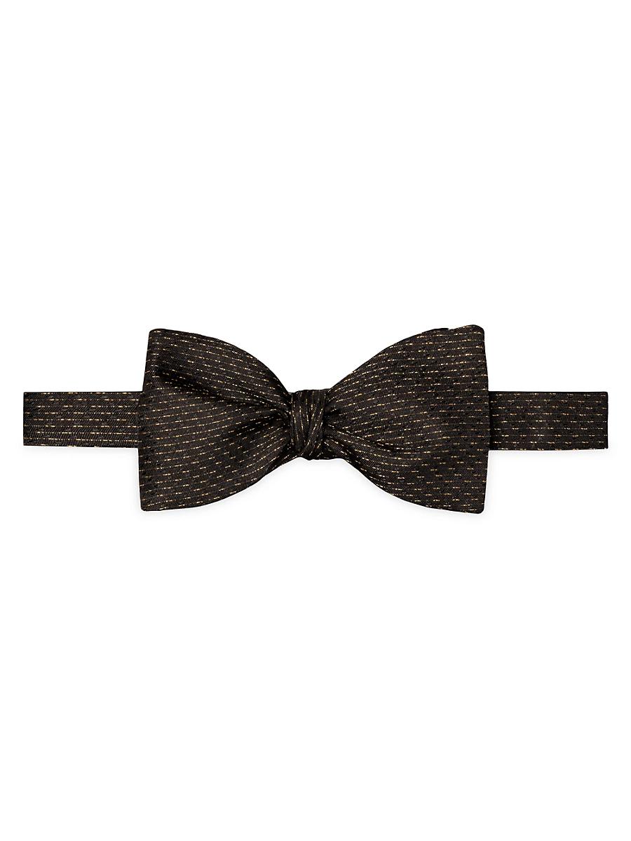 Mens Semi-Solid Silk Bow Tie Product Image