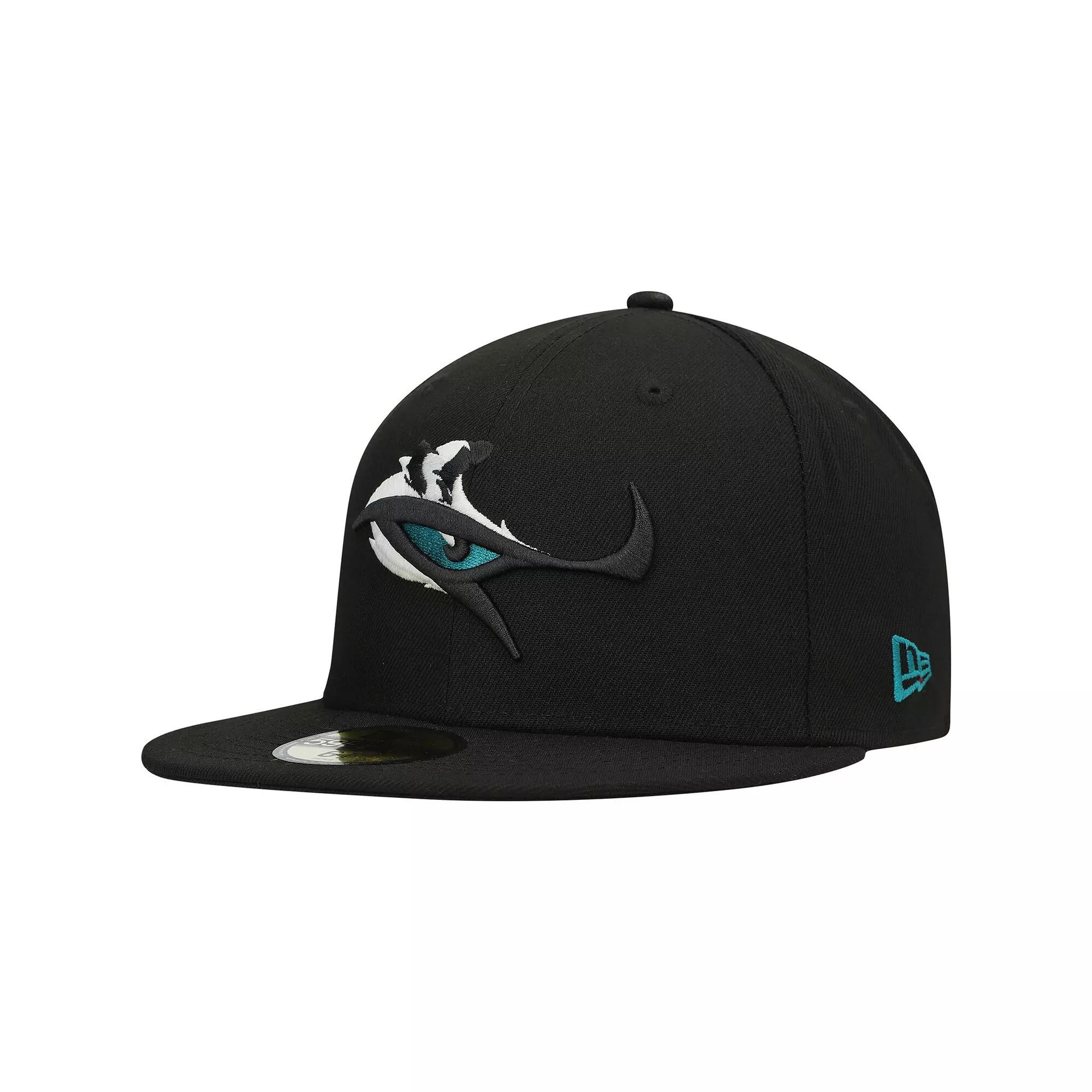 Men's New Era Black Jacksonville Jaguars Elemental 59FIFTY Fitted Hat, Size: 8 Product Image
