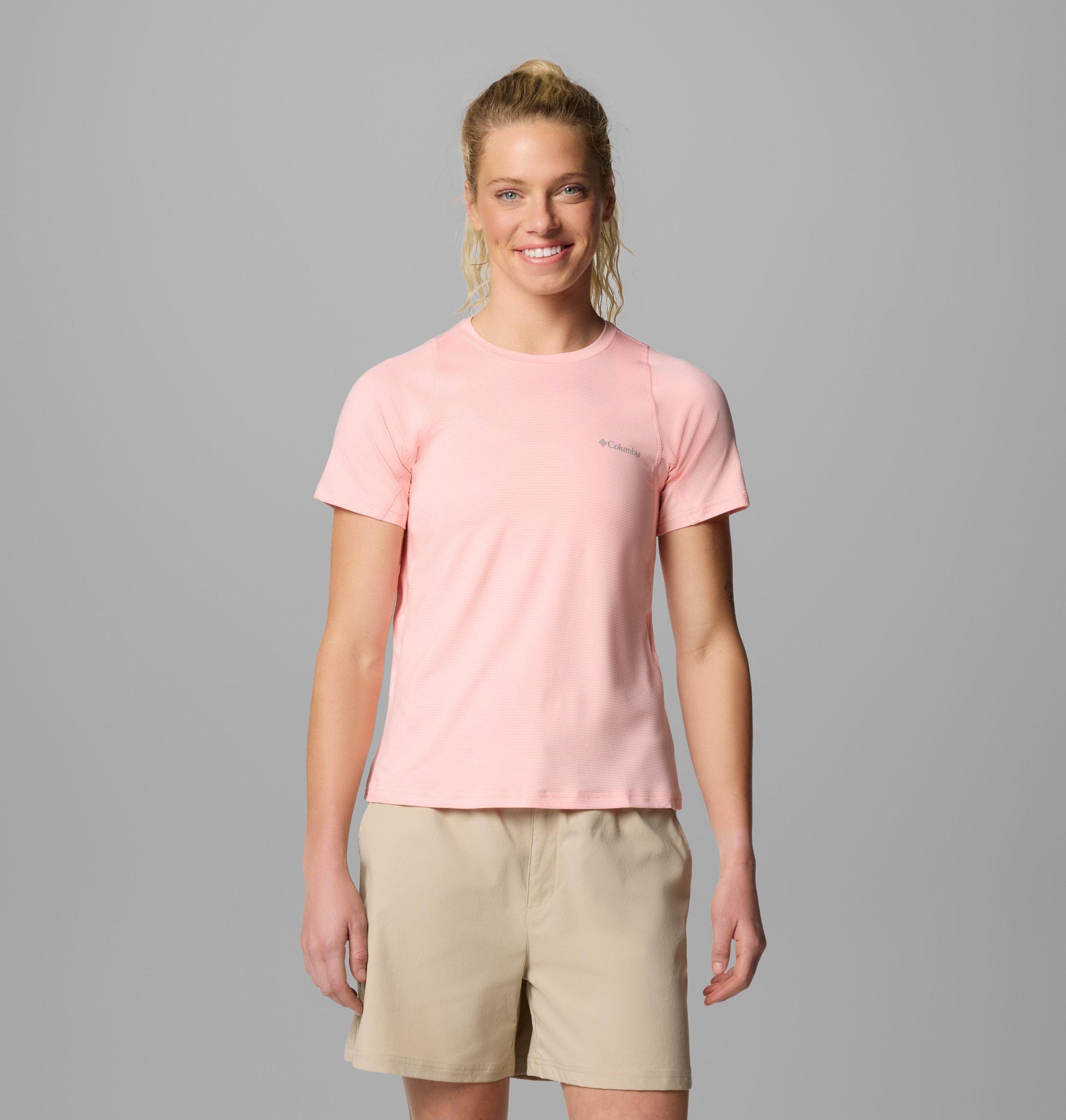 Columbia Womens Weekend Ascent Short Sleeve Shirt- Product Image