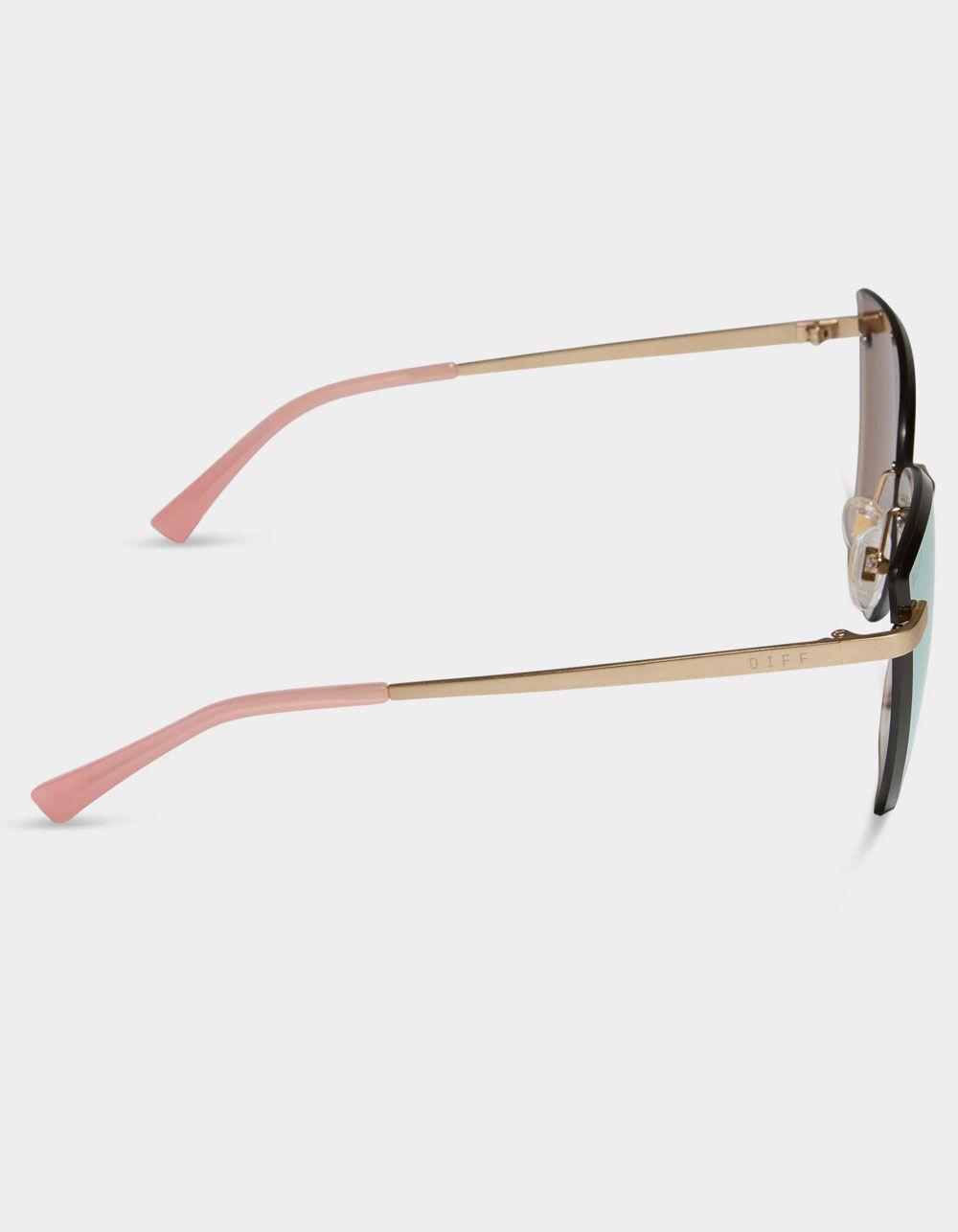 DIFF EYEWEAR Becky V Sunglasses - ROSE GOLD Product Image