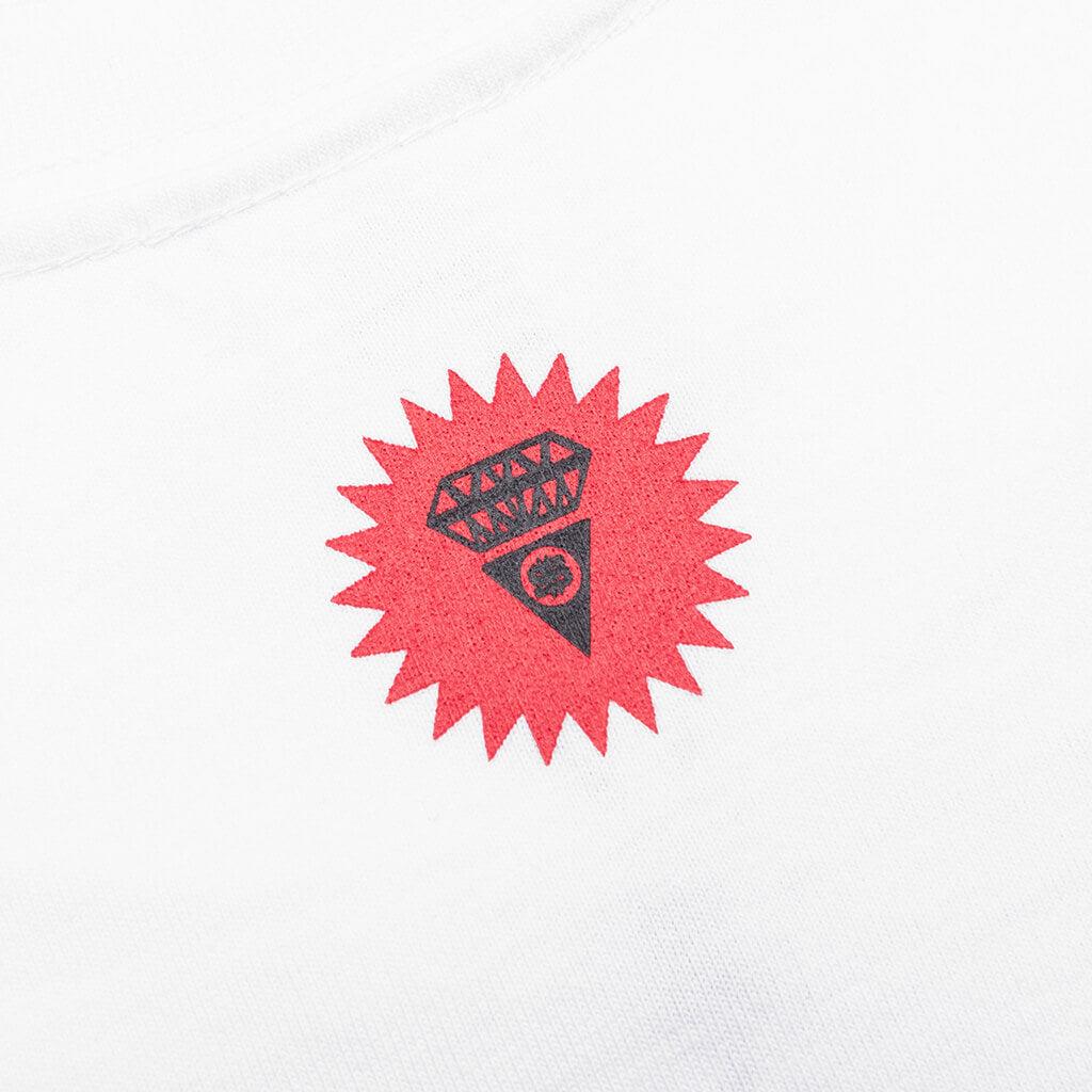 Warbucks S/S Tee - White Male Product Image