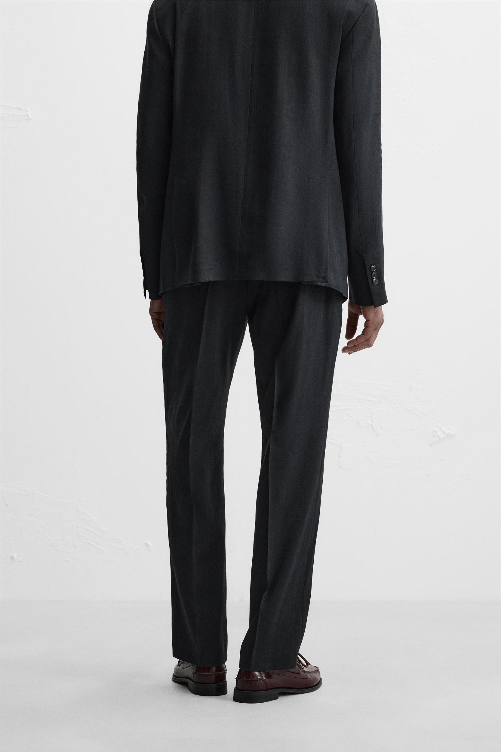 HEMP WOOL SUIT PANTS Product Image
