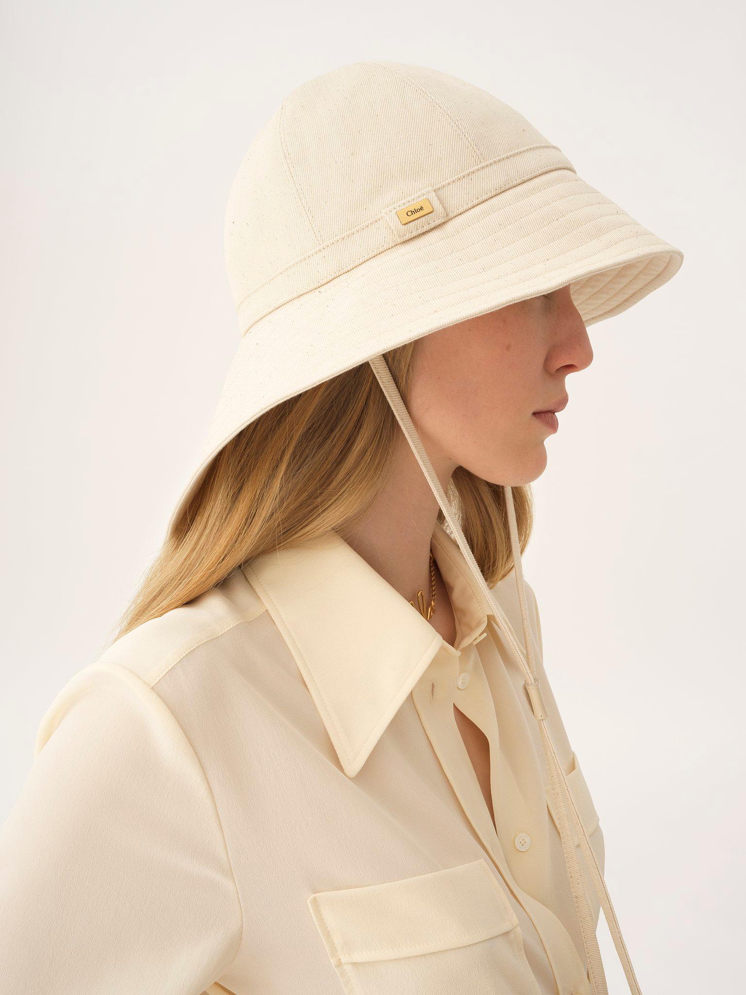The Chloé Breeze bucket hat in cotton Product Image