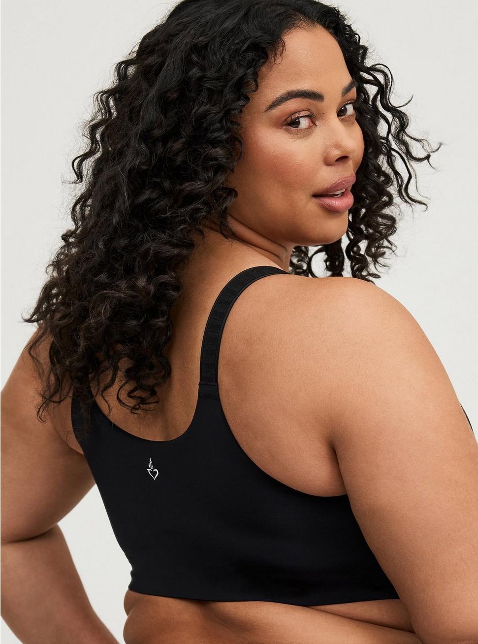 Wire-Free Hi-Impact Zip-Front Sports Bra Product Image