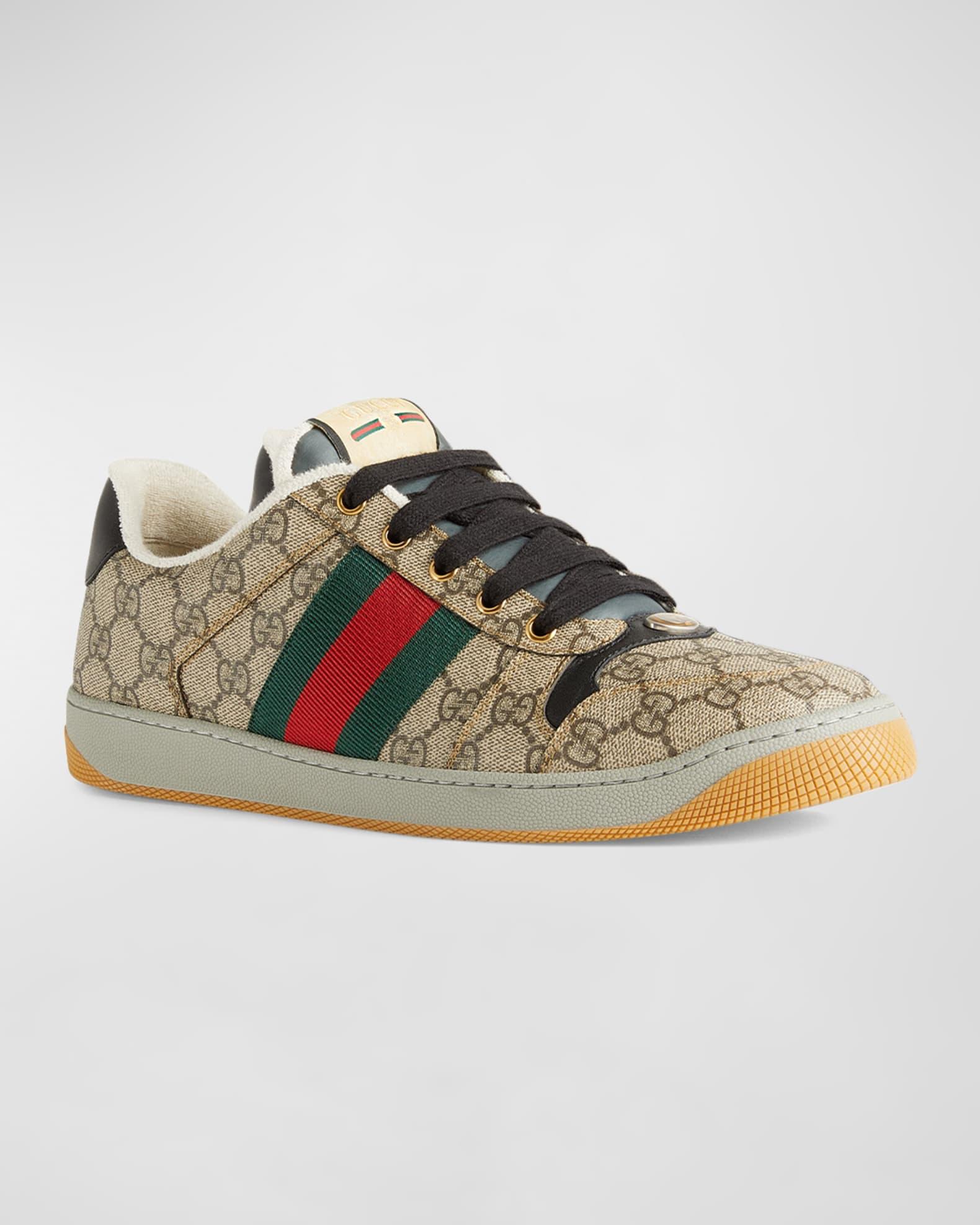 Mens Screener GG Supreme Canvas Sneakers Product Image