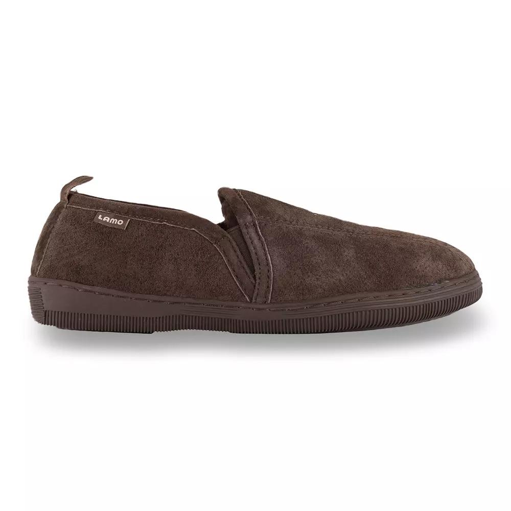 Mykos Romeo Men's Suede Slippers, Size: 7 Medium, Brown Product Image