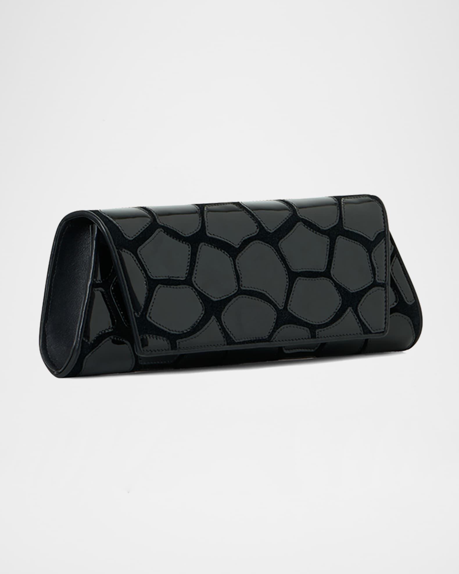 Anouk Patchwork Small Trapezoid Clutch Bag Product Image