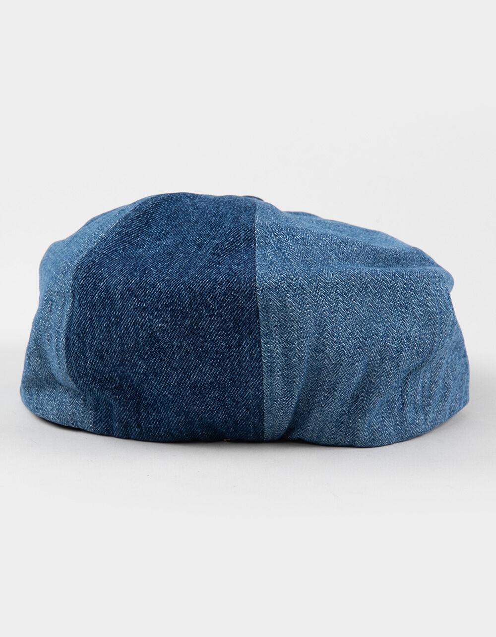 BRIXTON Reserve Assembly Brood Newsboy Cap - BLUE Product Image