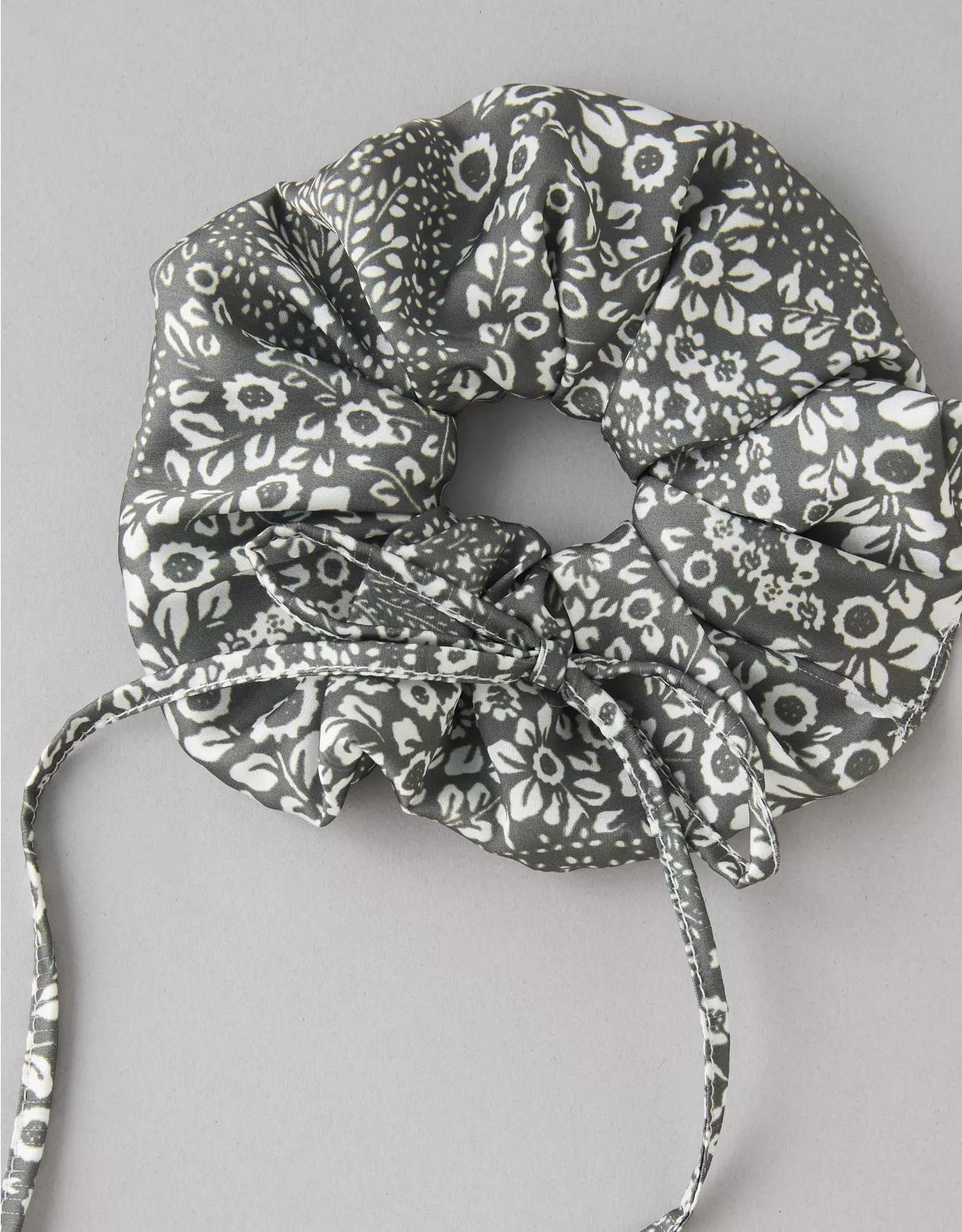 AE Floral Tie Scrunchie Product Image