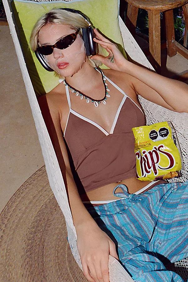 Out From Under Simone Triangle Tankini Top Womens at Urban Outfitters Product Image