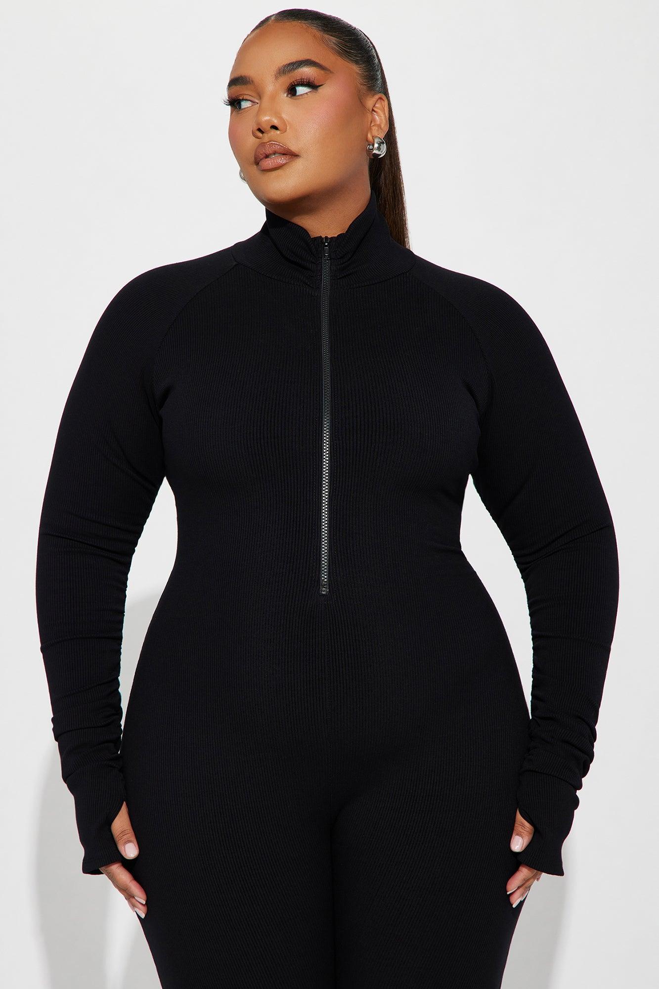 Justine Snatched Jumpsuit - Black Product Image