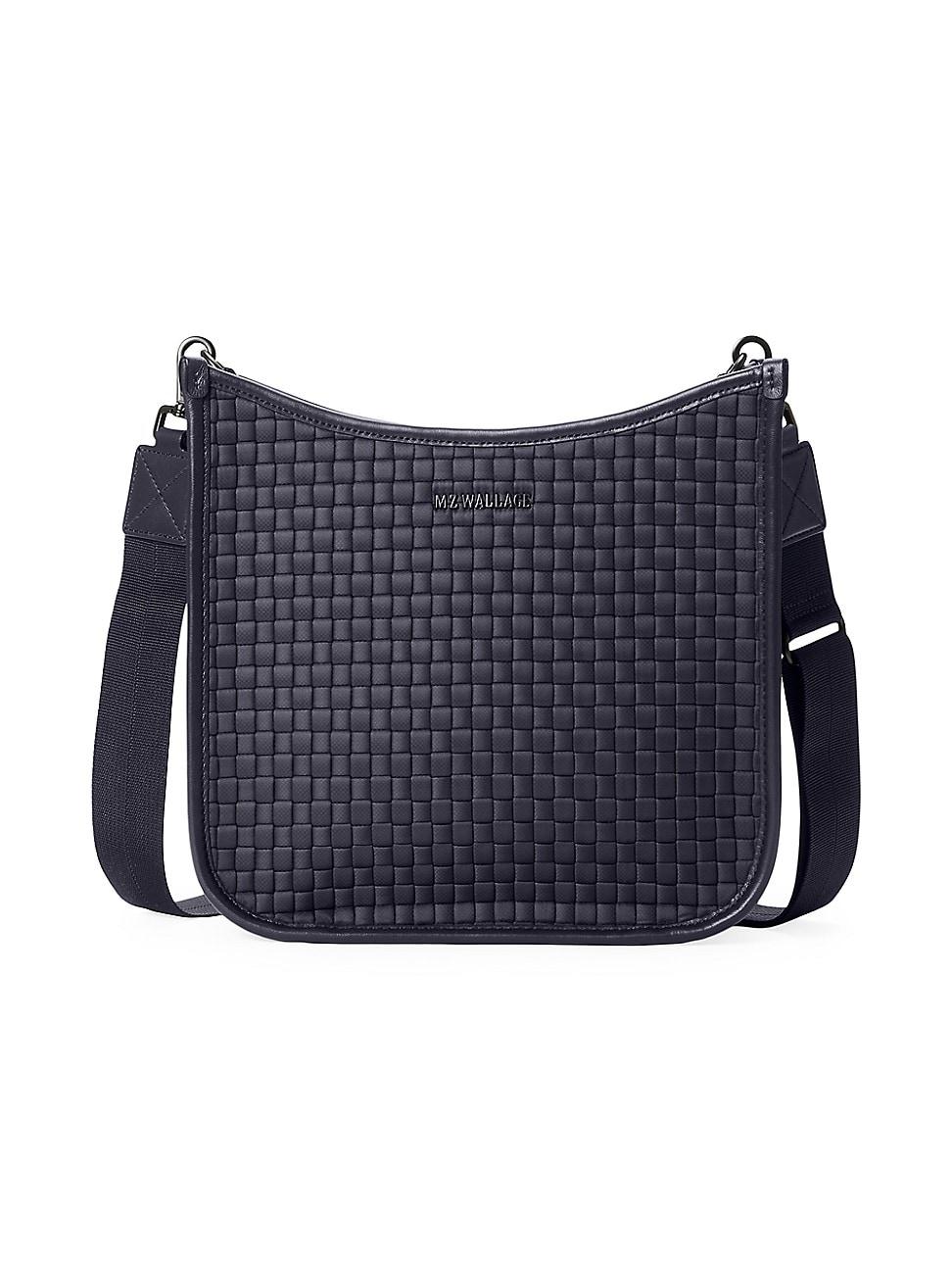 Womens Woven Box Crossbody Bag Product Image