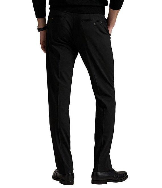 Polo Ralph Lauren Weekday Solid Flat Front Stretch Pants Product Image