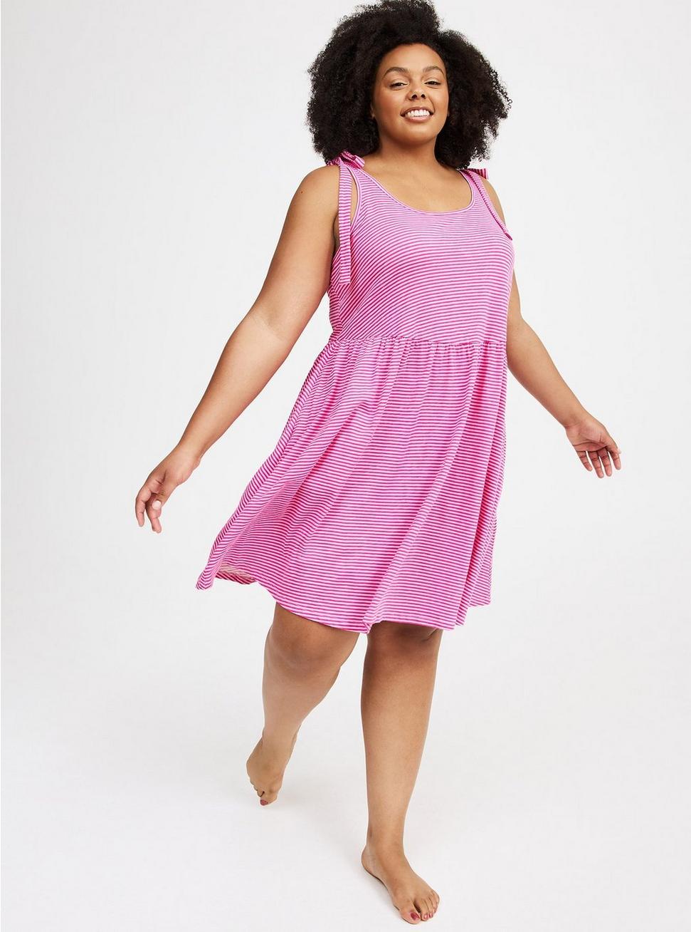 Tie Strap Lounge Dress Product Image