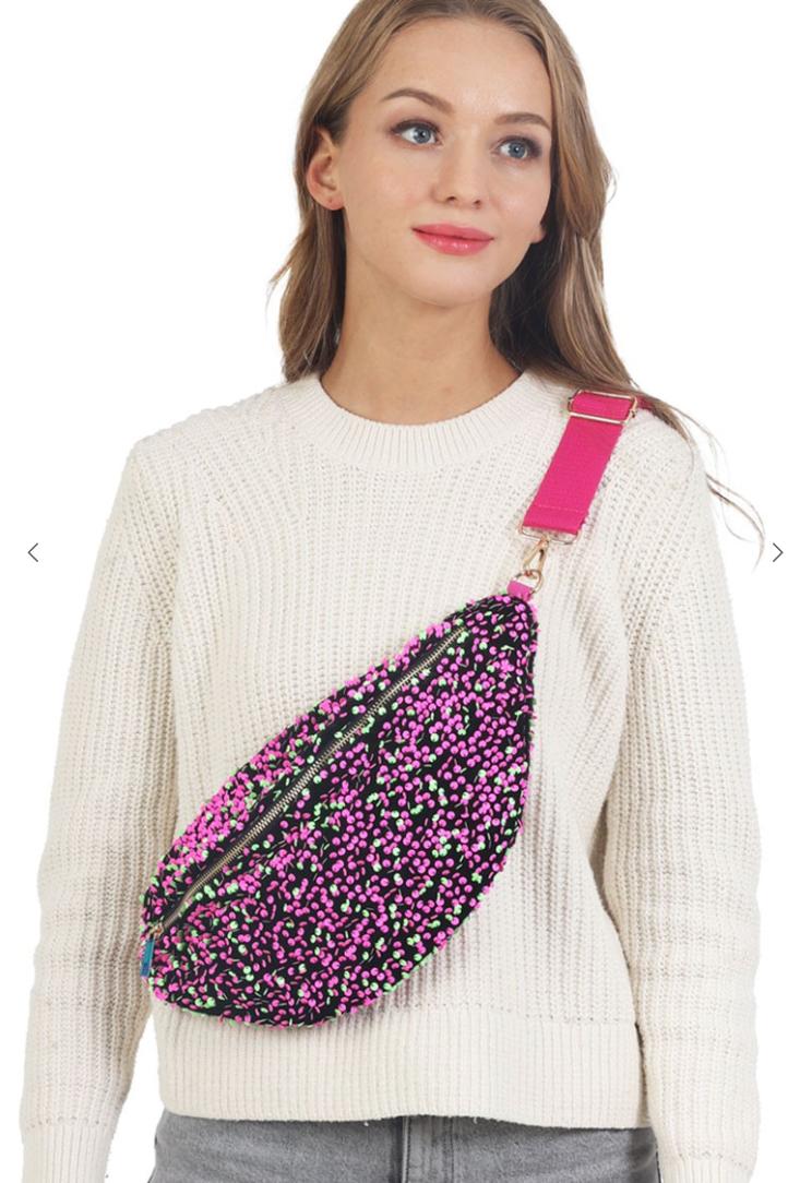 Sequin Belt Bag Product Image