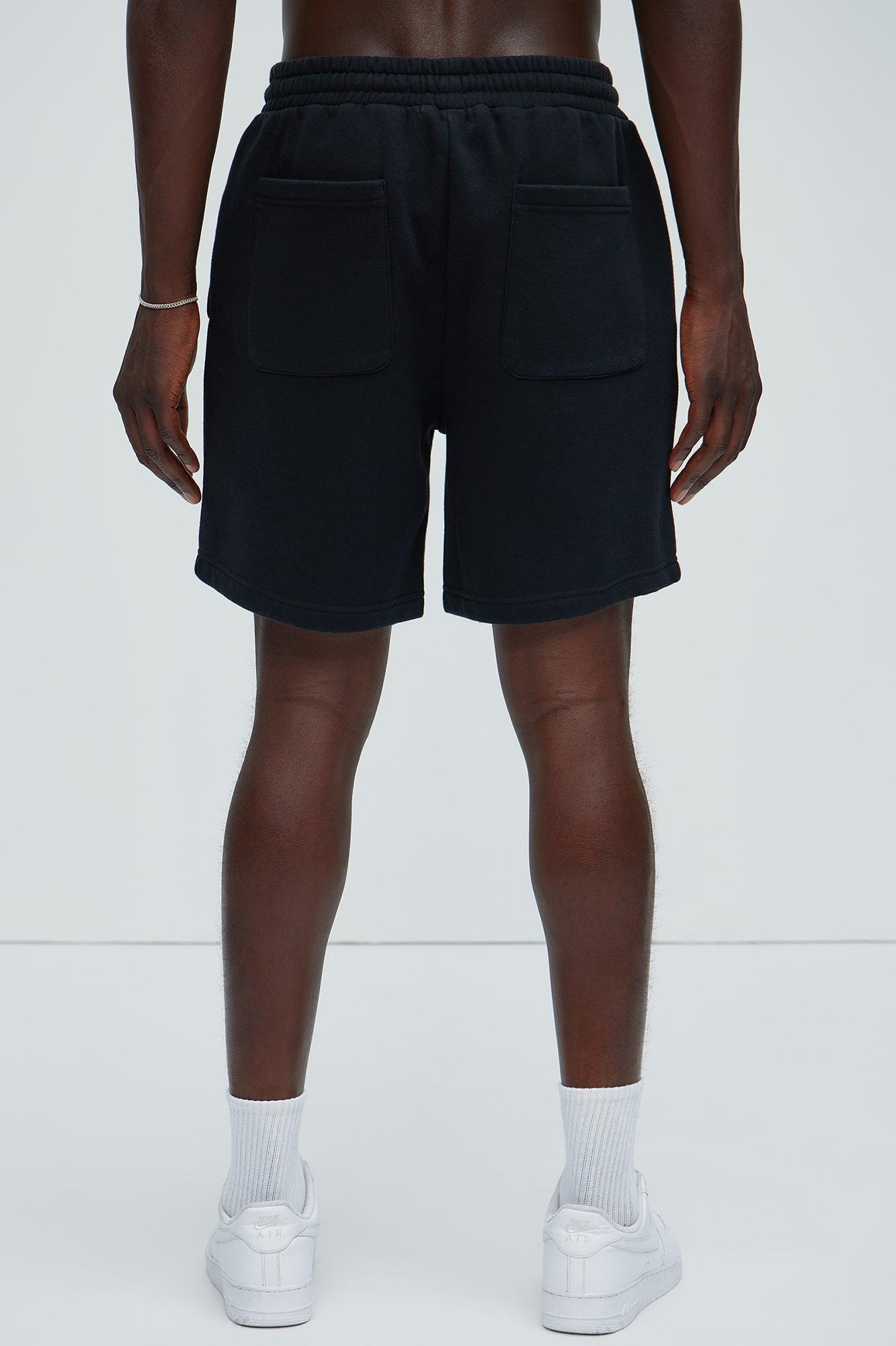 Flame Time Tyson Relaxed Shorts - Black Product Image