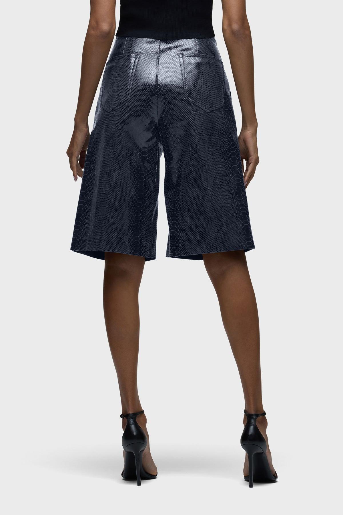 Cherie Cobra Leather Short Female Product Image