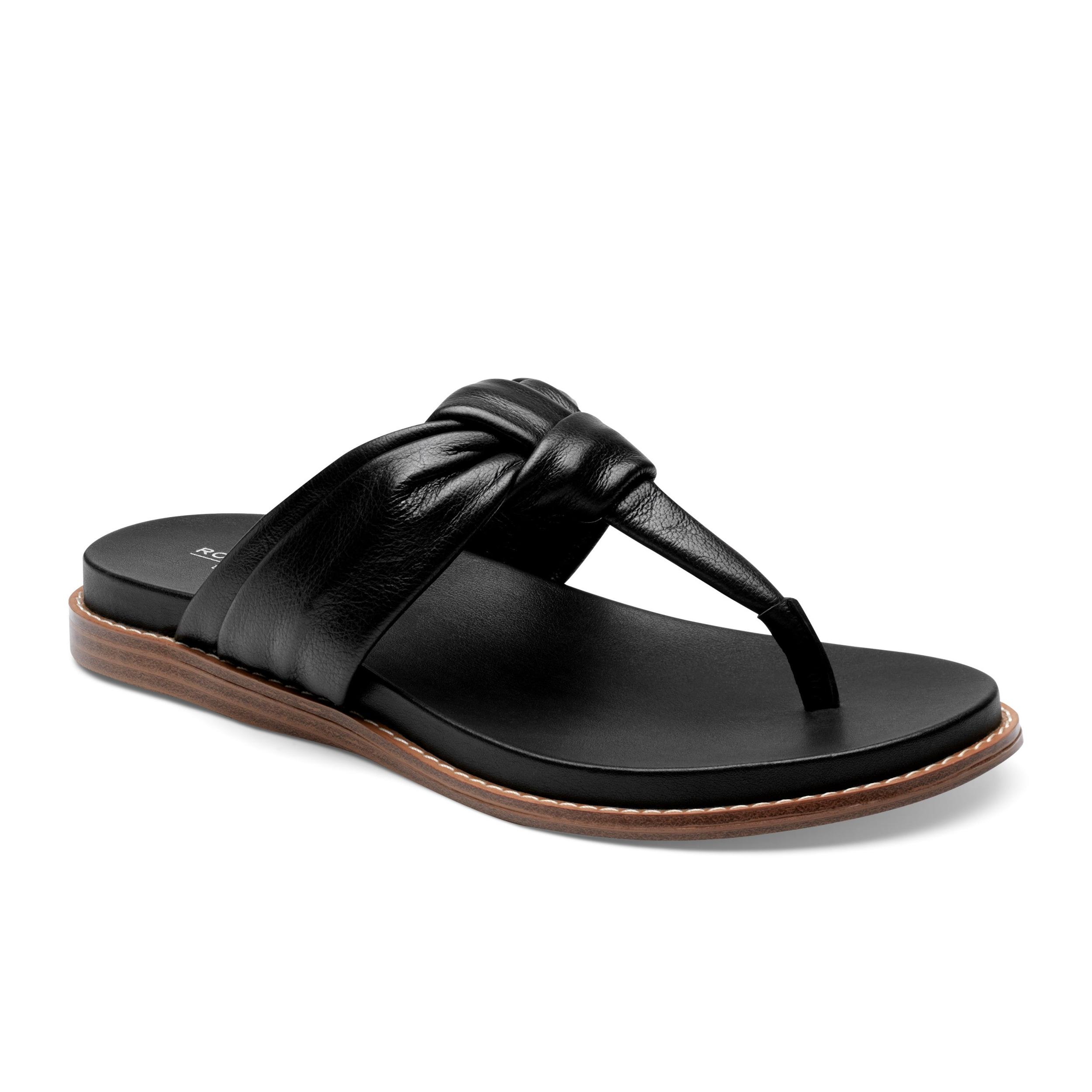 Women's Osarra Open Toe Thong Casual Flat Sandals Female Product Image