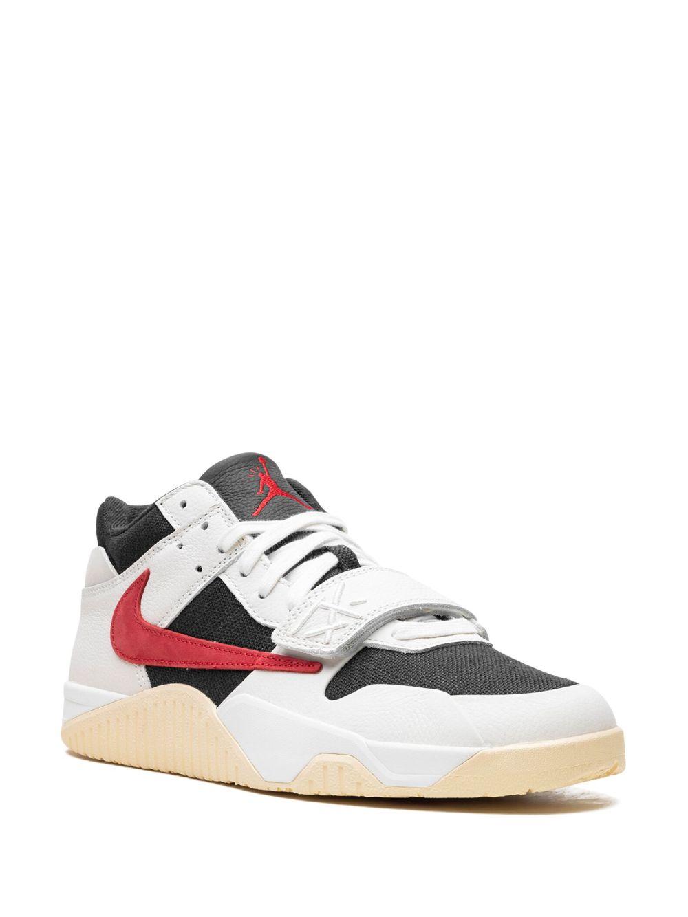 x Travis Scott Jordan Jumpman Jack "University Red" sneakers  Product Image