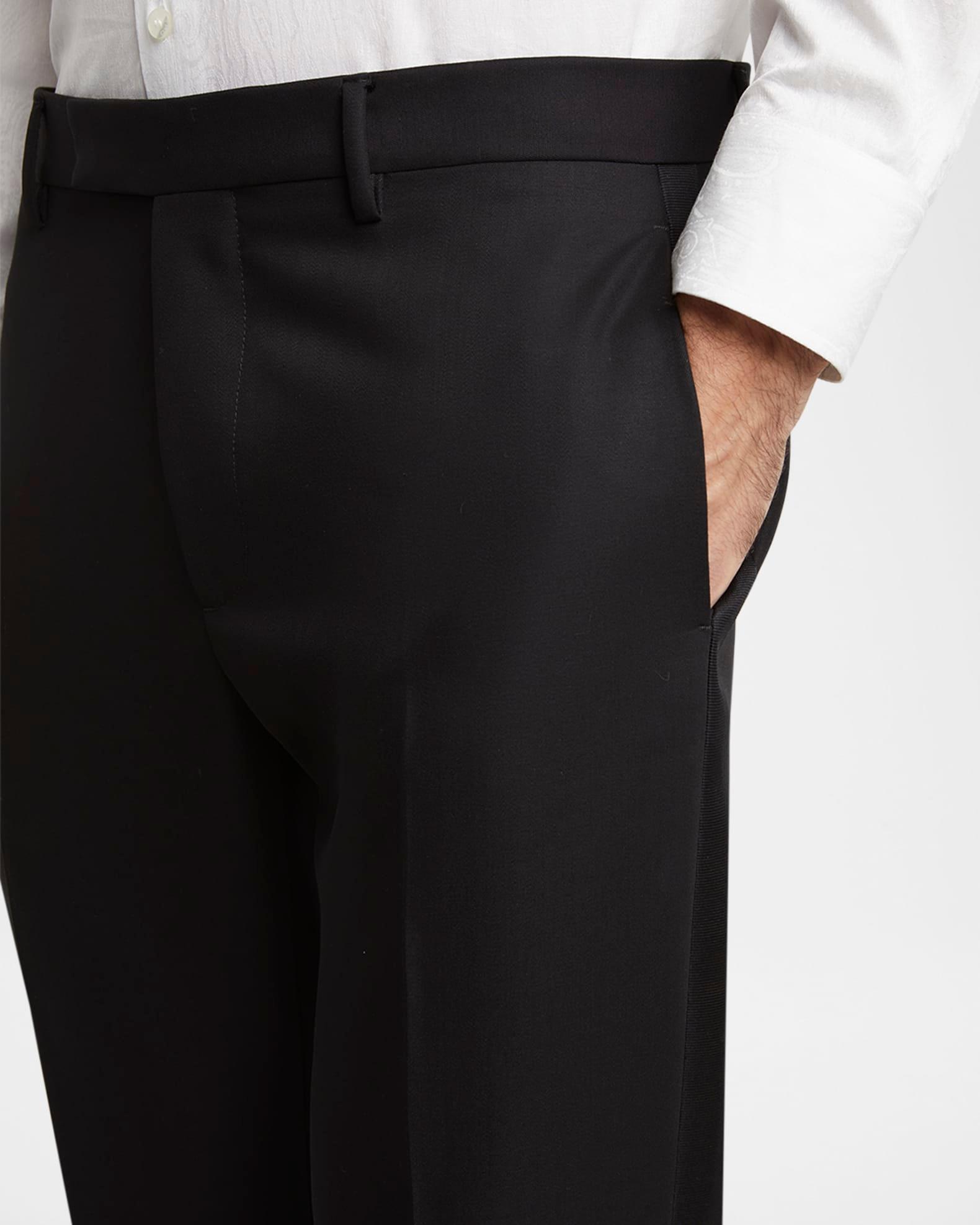 Men's Velvet Paisley Evening Jacket Product Image