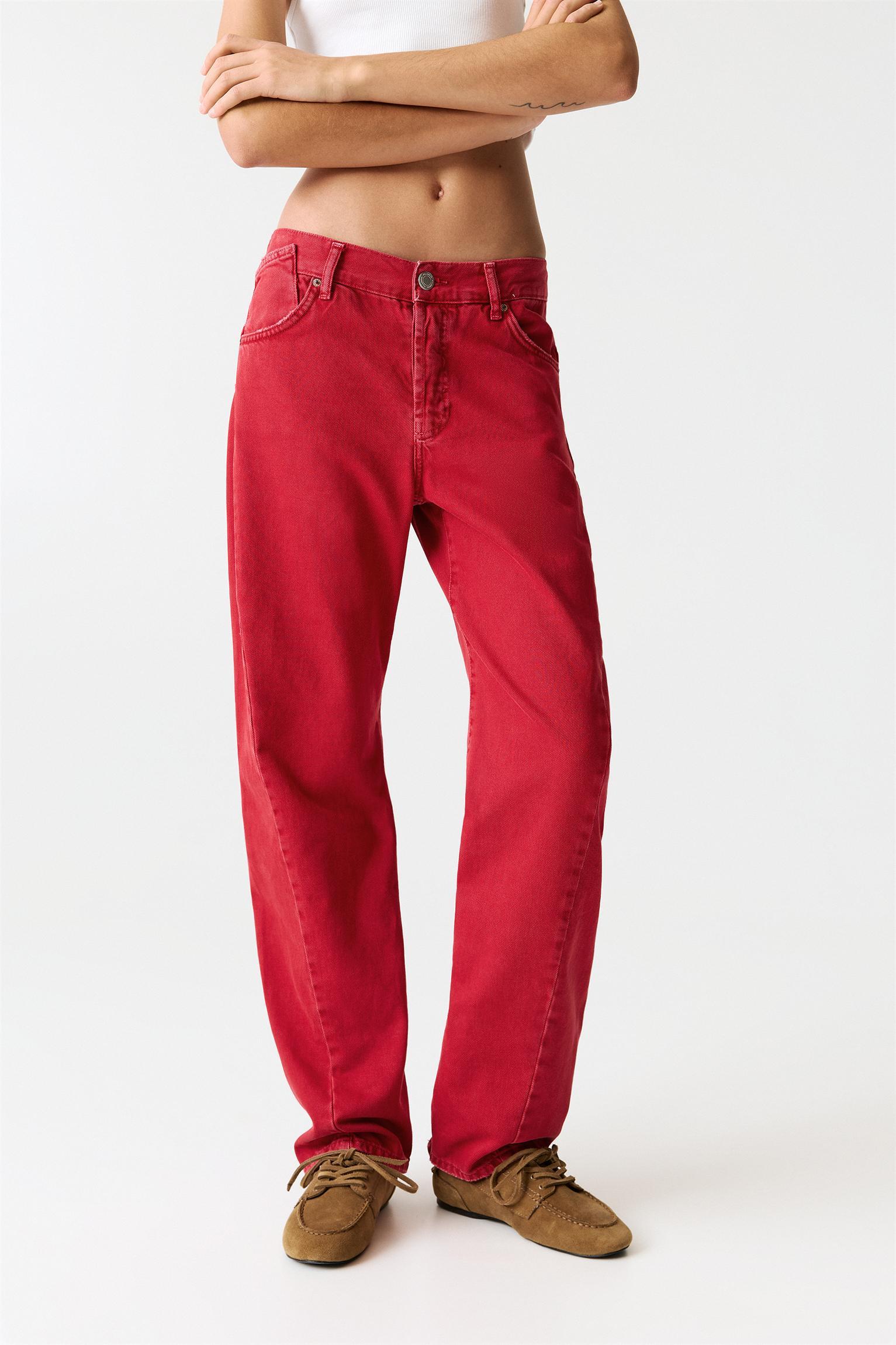 Baggy jeans with seam details Product Image