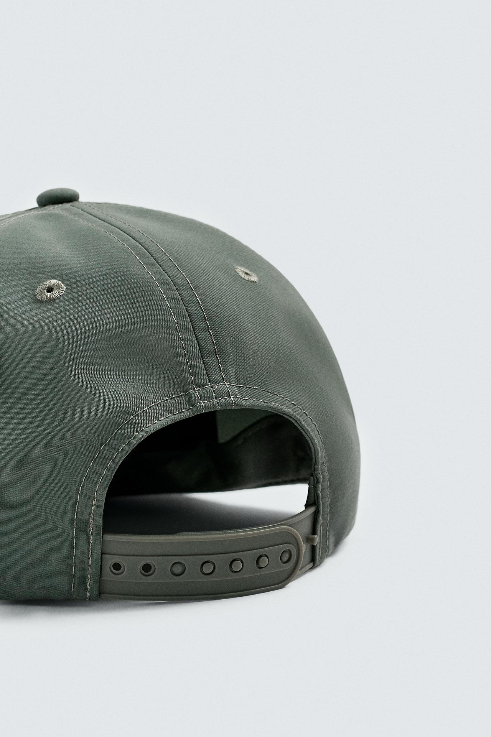 EMBROIDERED FLAT VISOR CAP Product Image