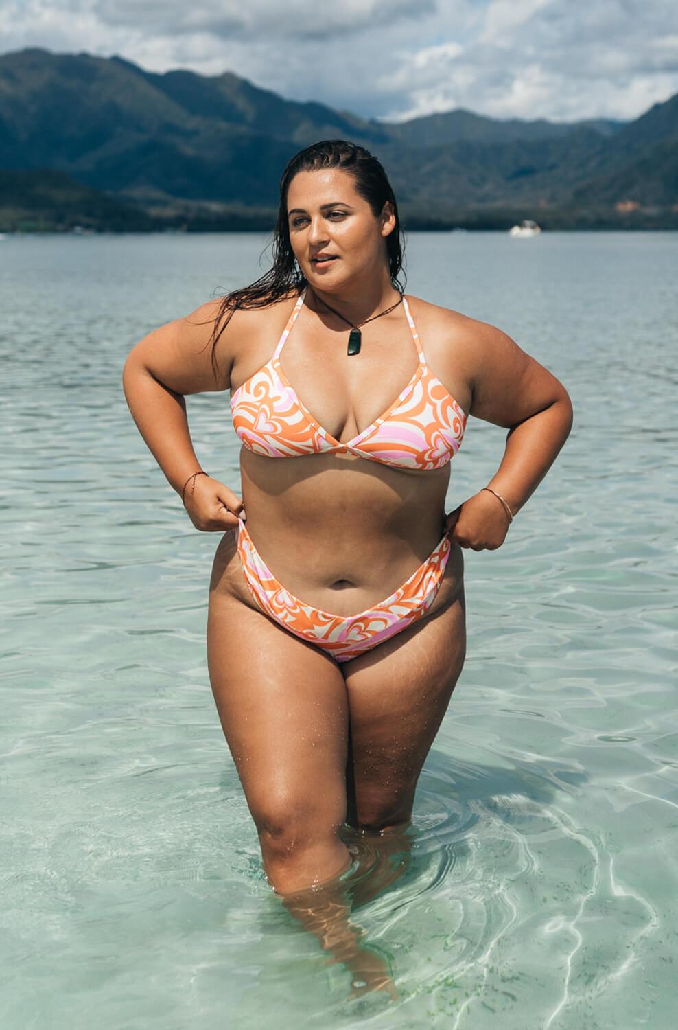 Kianda Bikini Bottom - Sapphire Female Product Image