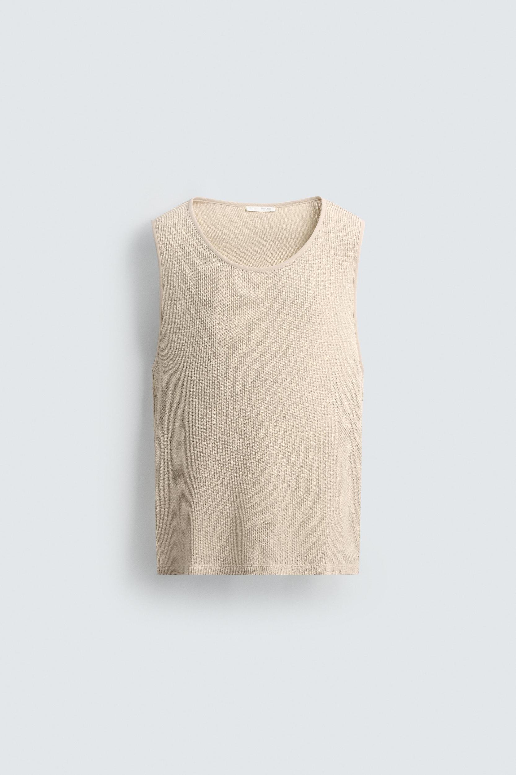 TEXTURED TANK TOP Product Image