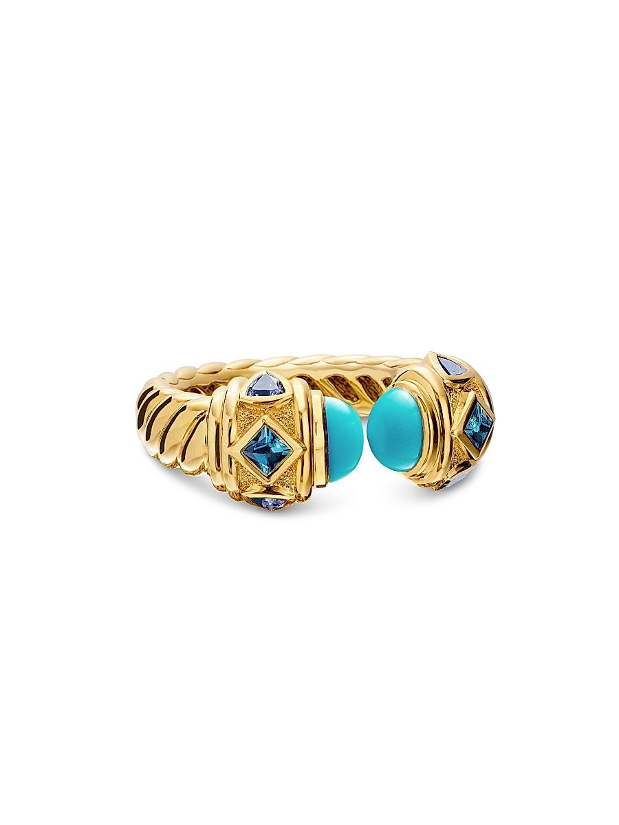 Womens Renaissance Color Ring in 18K Yellow Gold Product Image