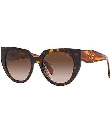 Prada Womens PR 14WS 52mm Tortoise Cat Eye Sunglasses Product Image