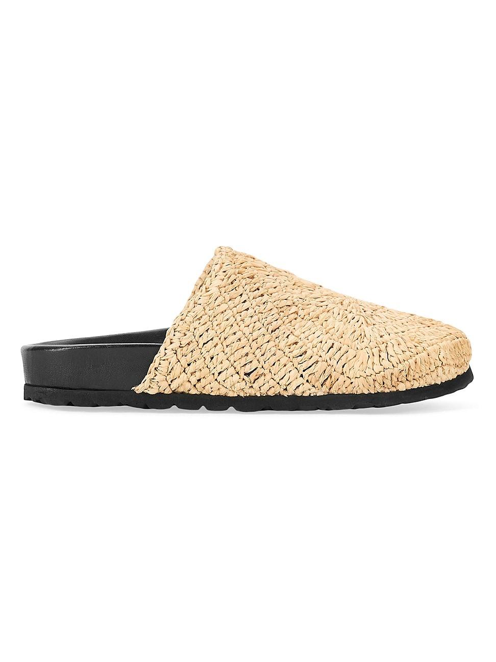 Womens Dia Raffia Mules Product Image