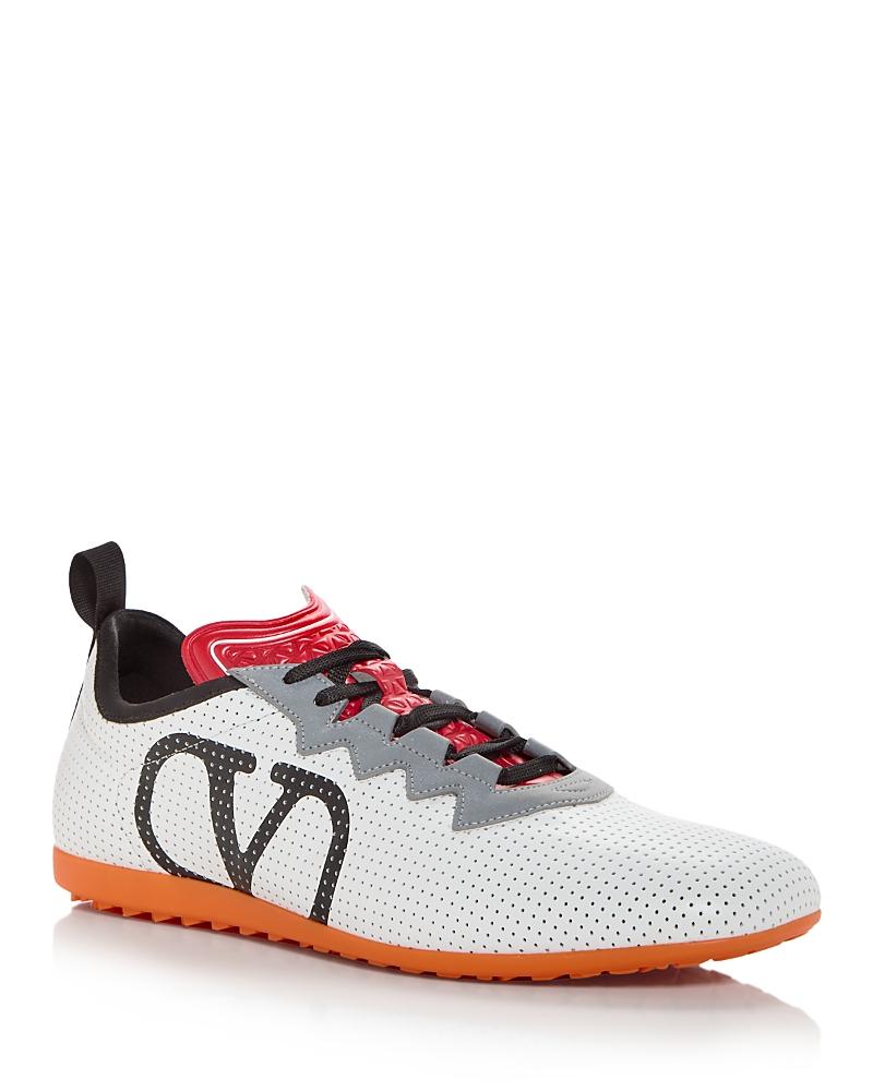 Men's Chromathon Perforated Leather Runner Sneakers Product Image