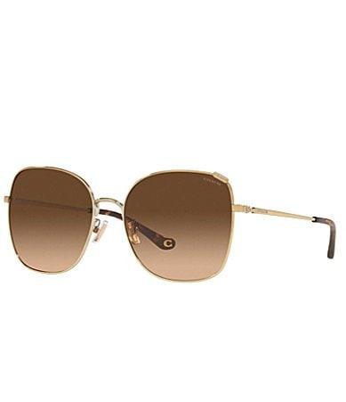 COACH Womens 7133 57mm Square Sunglasses Product Image