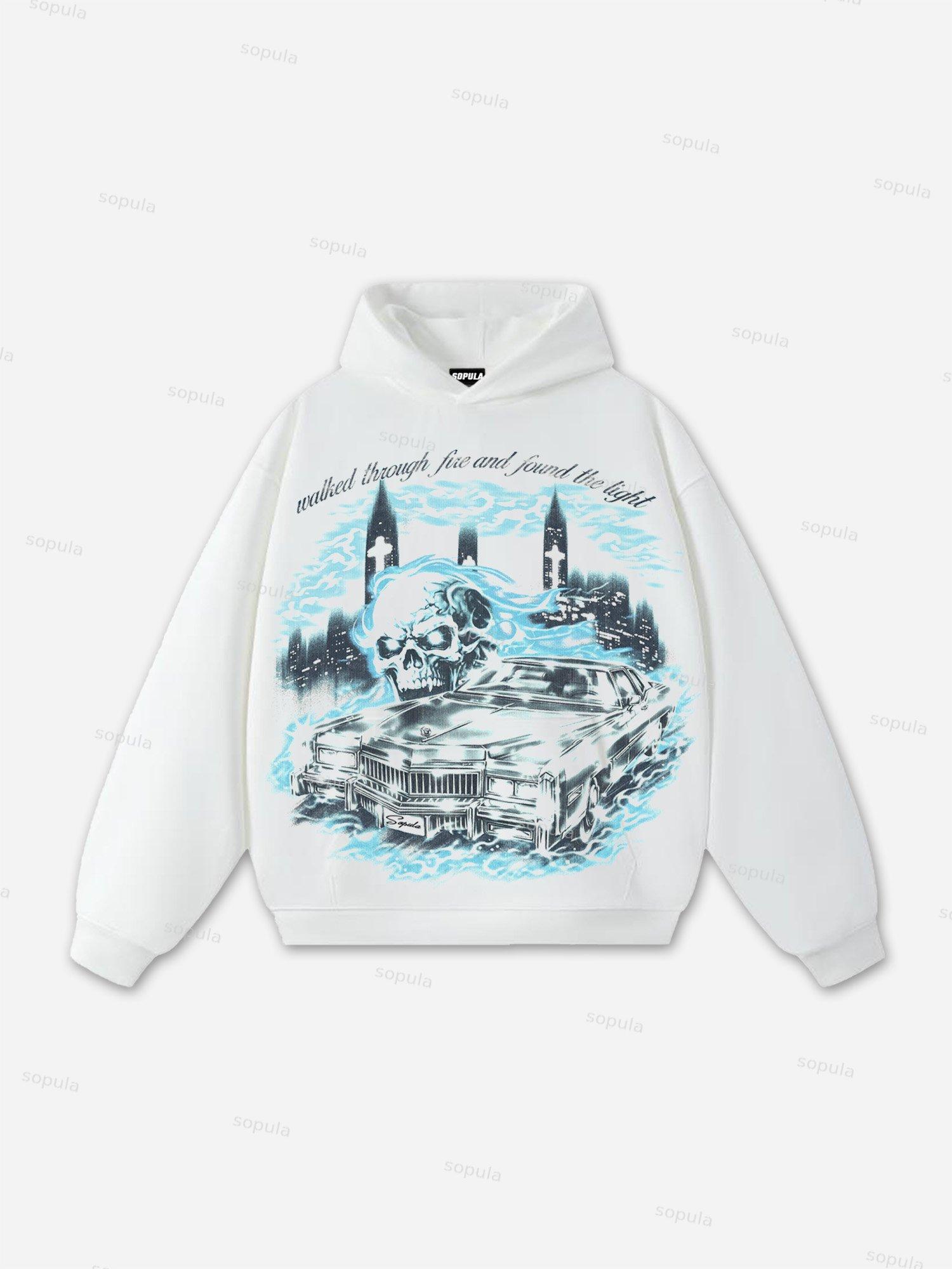 God's Eye Vintage Graphic Distressed Sleeveless Shirts Tank Top Product Image