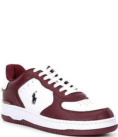 Polo Ralph Lauren Mens Masters Court Lace Up Sneakers Product Image