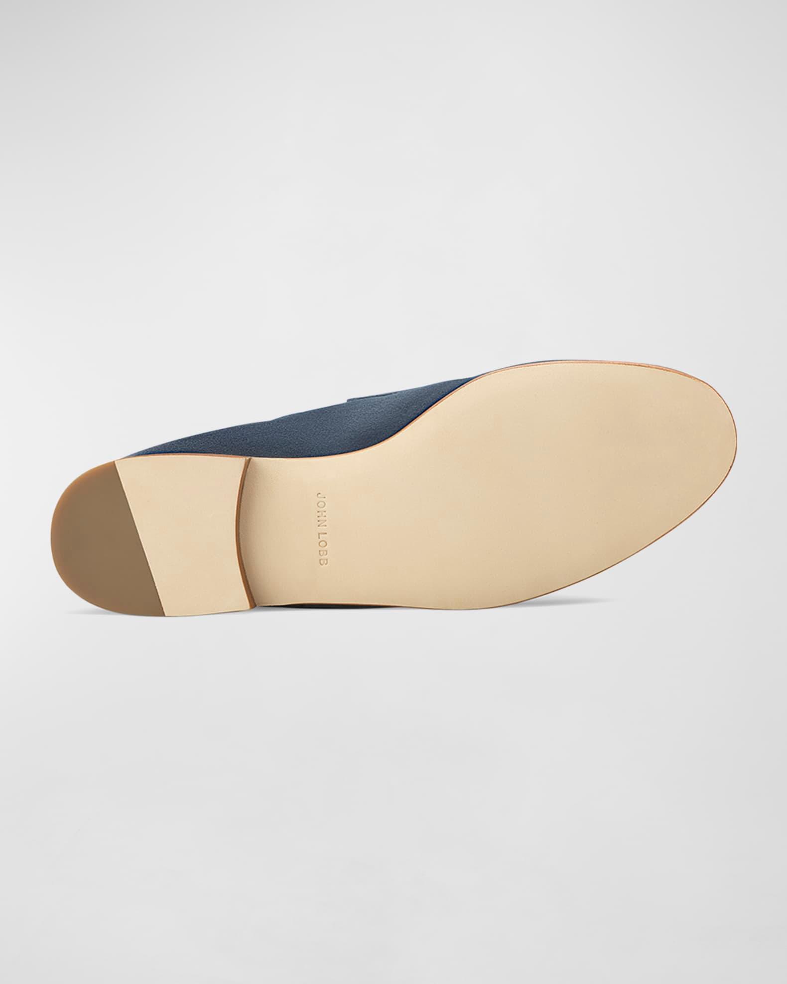 Womens Leather Ballet Flats Product Image