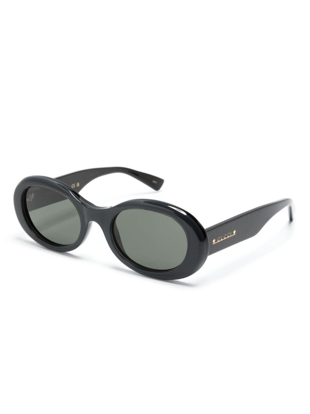 oval-frame sunglasses Product Image