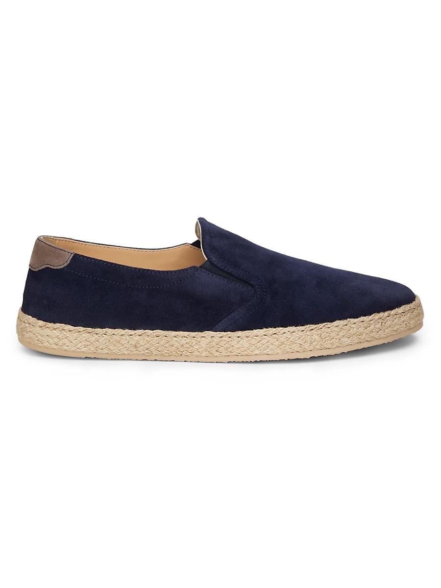 Mens Suede & Leather Espadrilles Product Image